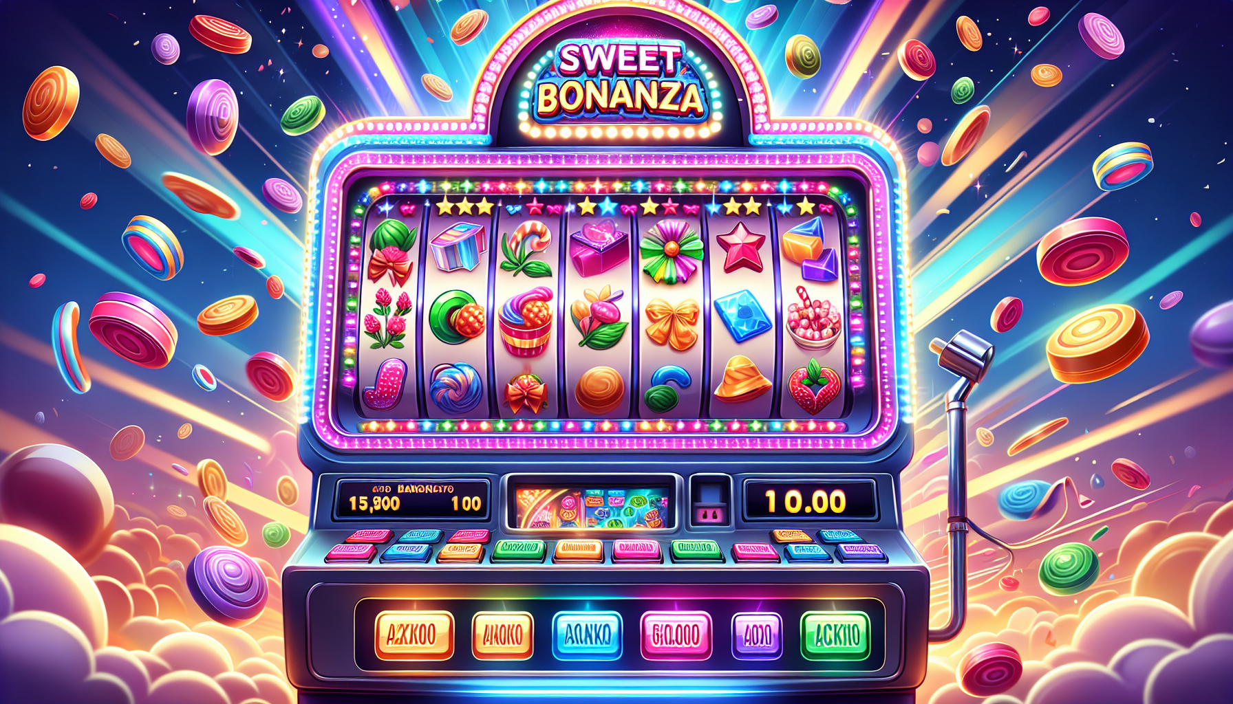 sweet bonanza - изображение слота