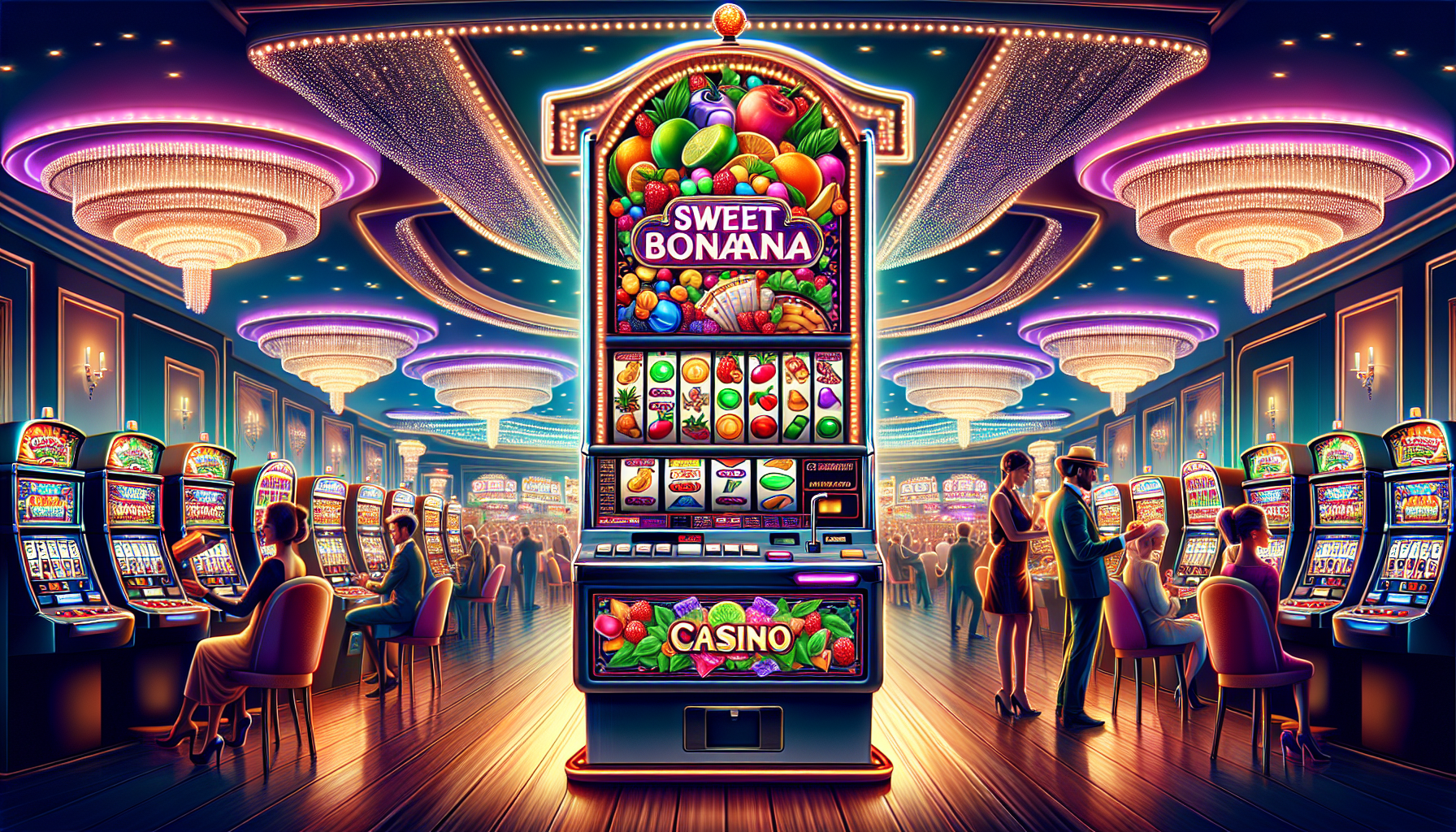 sweet bonanza - изображение слота